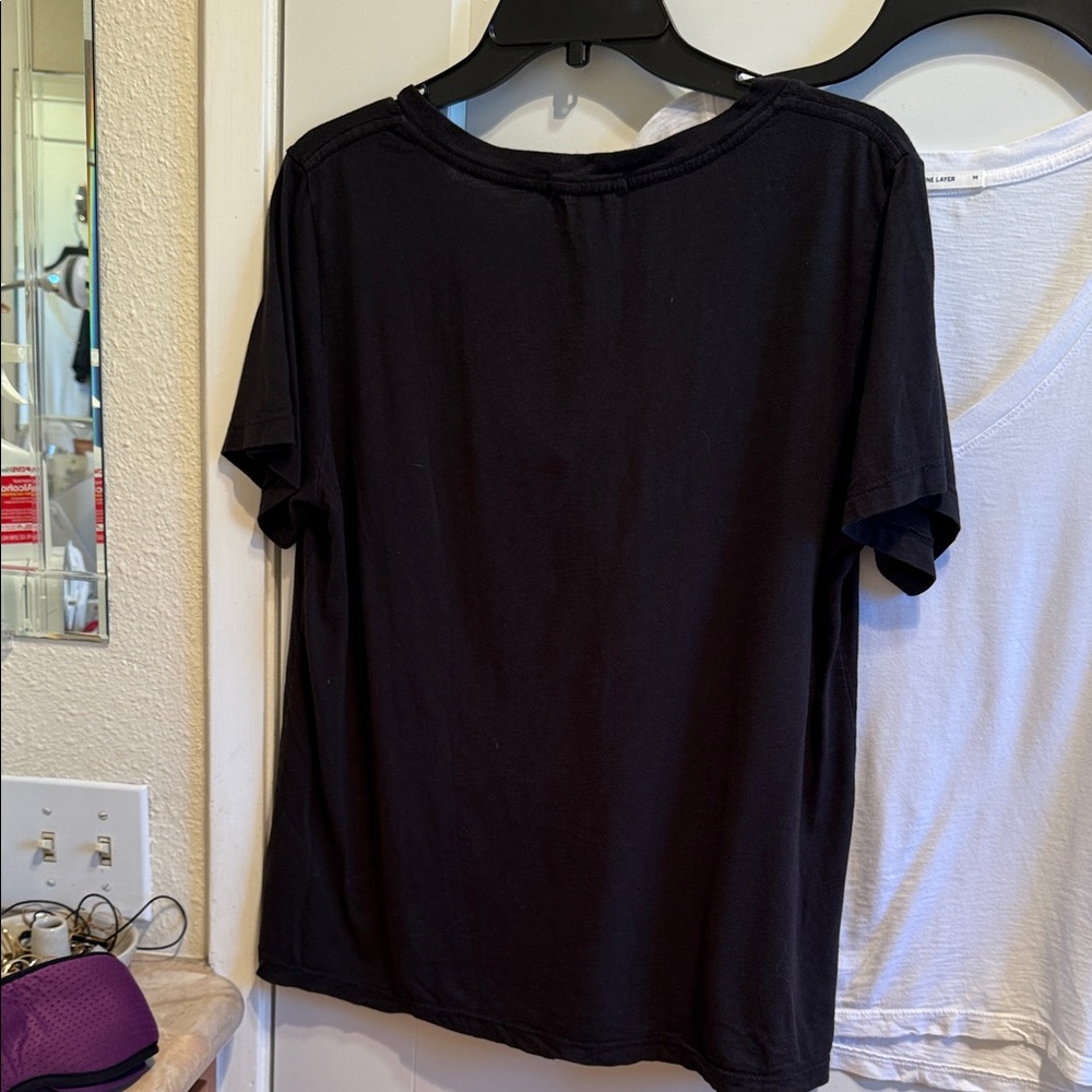 Marine Layer Black and White T-Shirt Set - Picture 5 of 6